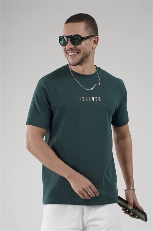 Wholesale Mens Green T-Shirt