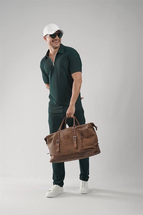 Wholesale Mens Green T-Shirt and Pants Set