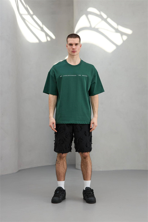 Wholesale Mens Green T-Shirt