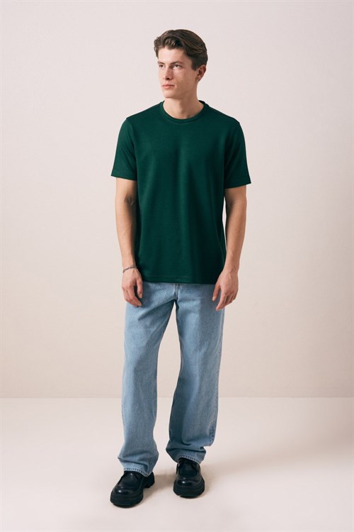 Wholesale Mens Green T-Shirt