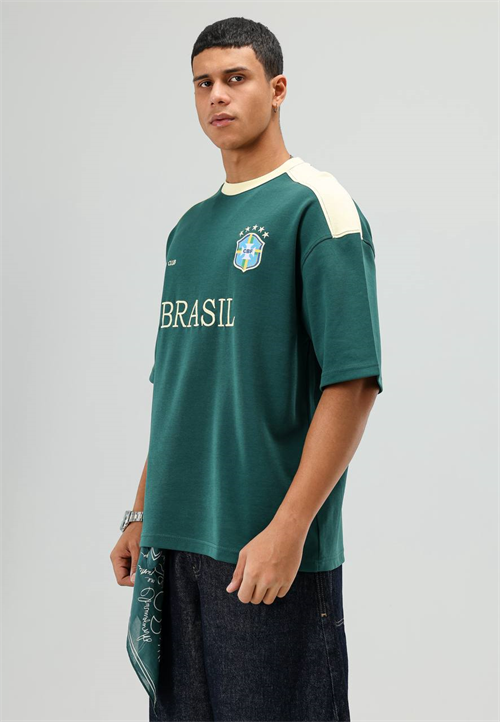 Wholesale Mens Green T-Shirt