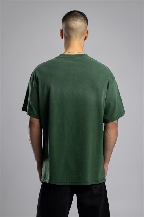 Wholesale Mens Green T-shirt