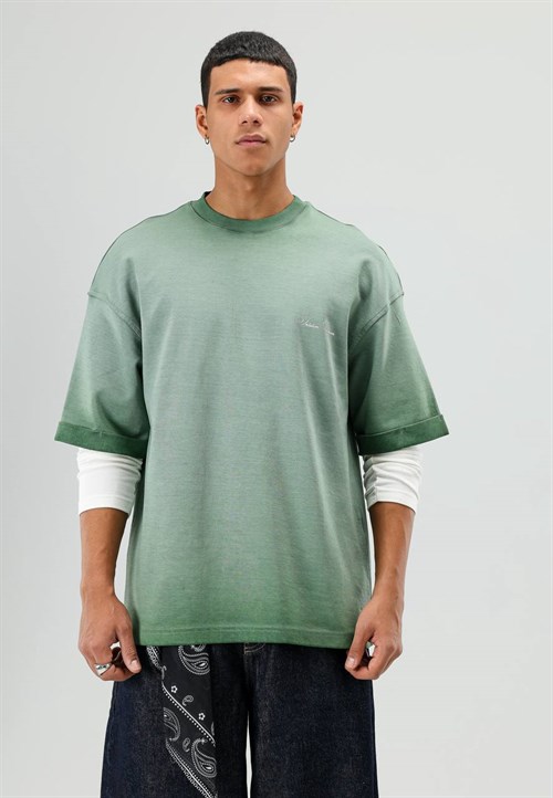Wholesale Mens Green T-Shirt