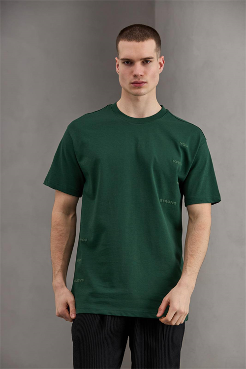 Wholesale Mens Green T-Shirt
