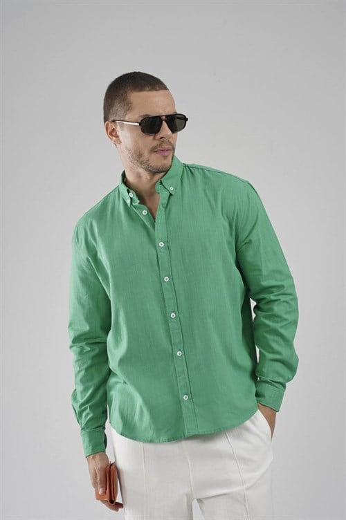 Wholesale Mens Green T-Shirt