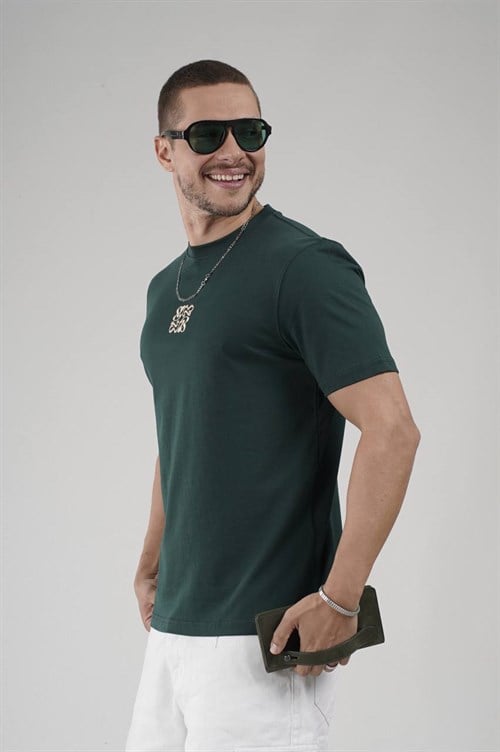 Wholesale Mens Green T-Shirt
