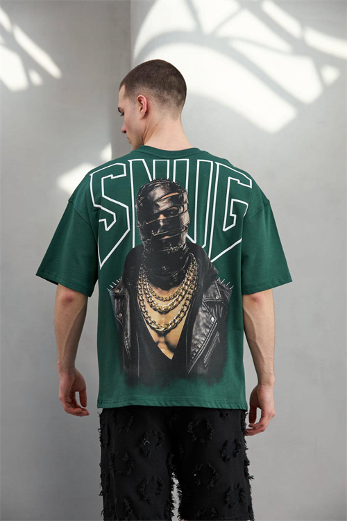 Wholesale Mens Green T-Shirt