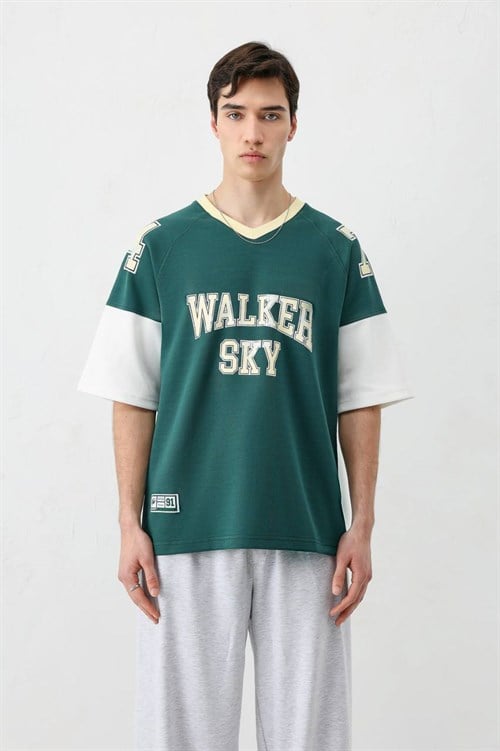 Wholesale Mens Green T-Shirt