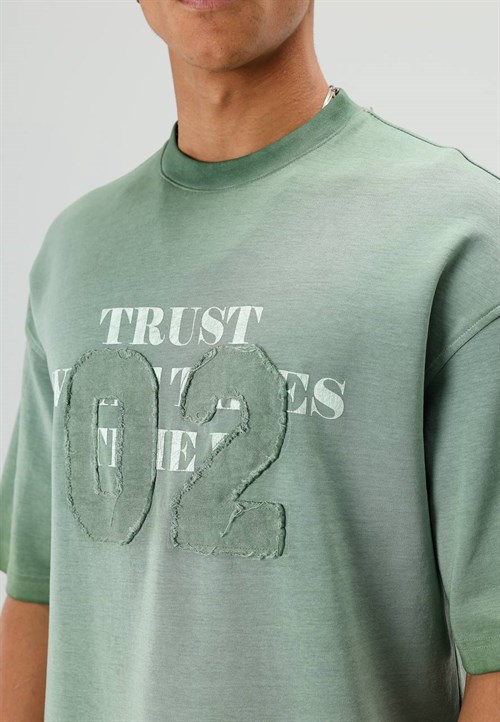 Wholesale Mens Green T-Shirt