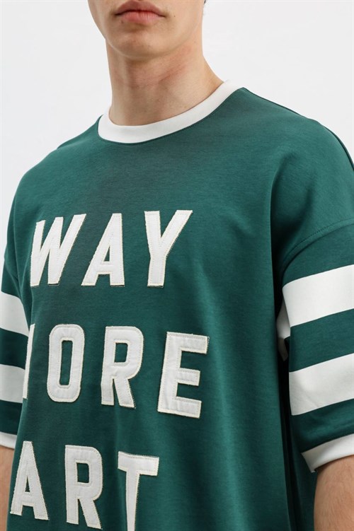 Wholesale Mens Green T-Shirt