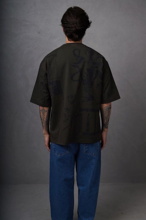 Wholesale Mens Green T-Shirt