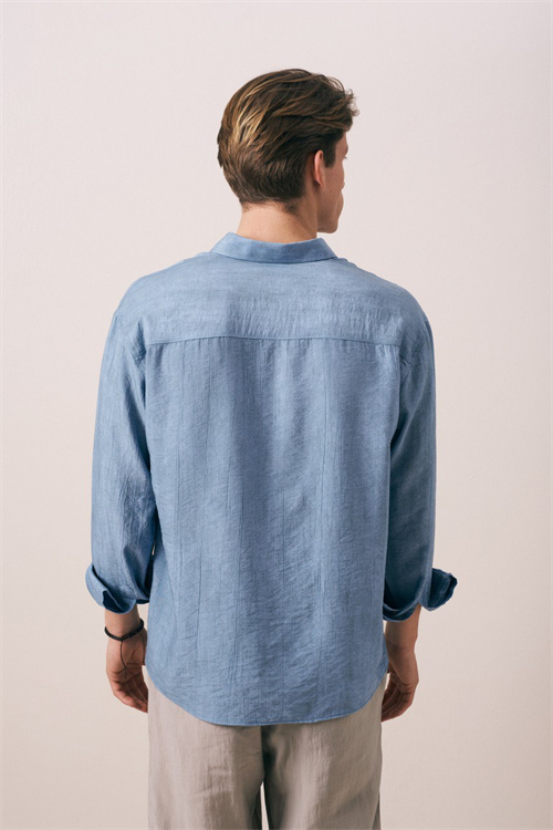 Wholesale Mens Indigo Shirt