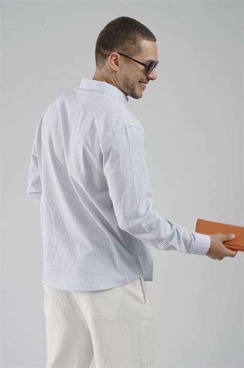 Wholesale Mens Indigo Shirt