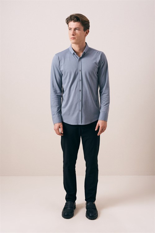 Wholesale Mens Indigo Shirt