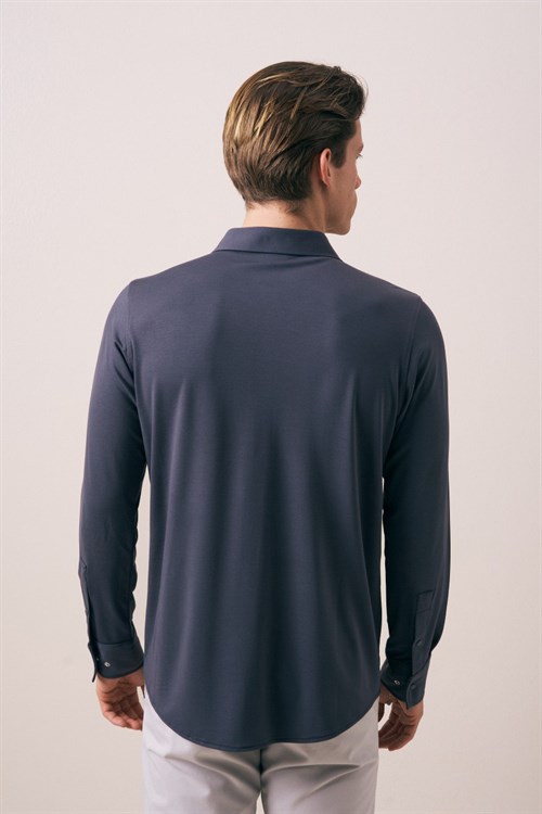 Wholesale Mens Indigo Shirt