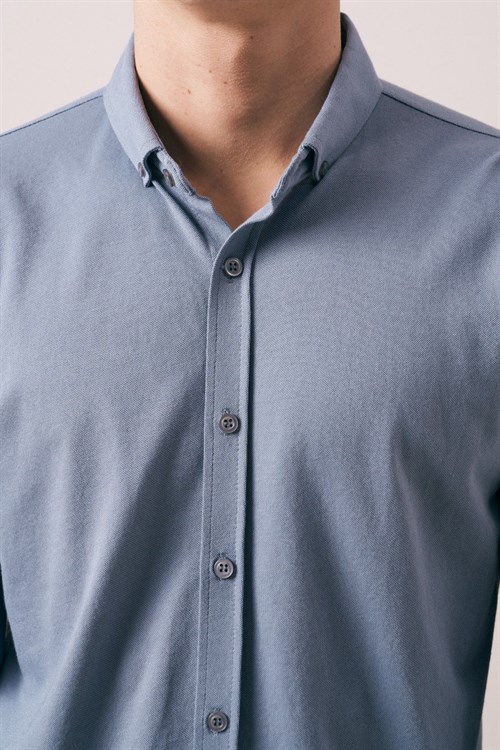 Wholesale Mens Indigo Shirt