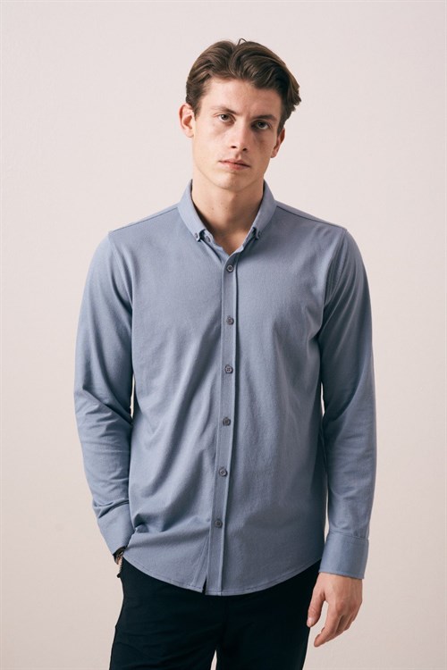 Wholesale Mens Indigo Shirt