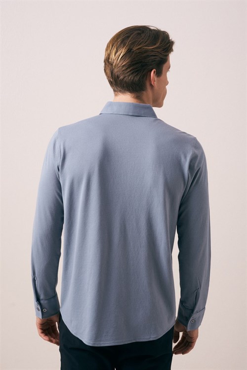 Wholesale Mens Indigo Shirt