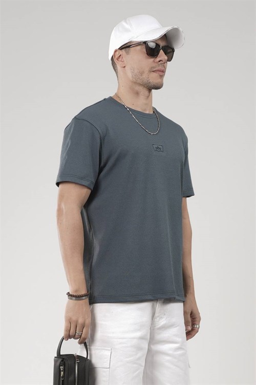 Wholesale Mens Indigo T-Shirt