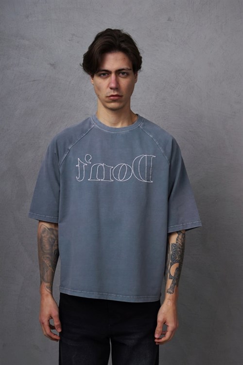 Wholesale Mens Indigo T-Shirt