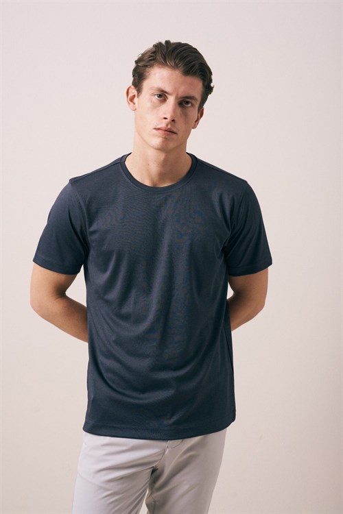 Wholesale Mens Indigo T-Shirt