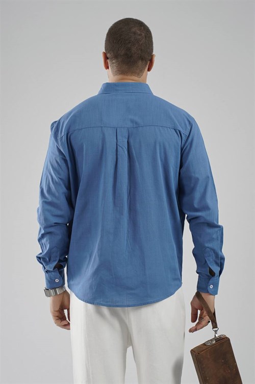 Wholesale Mens Indigo T-Shirt