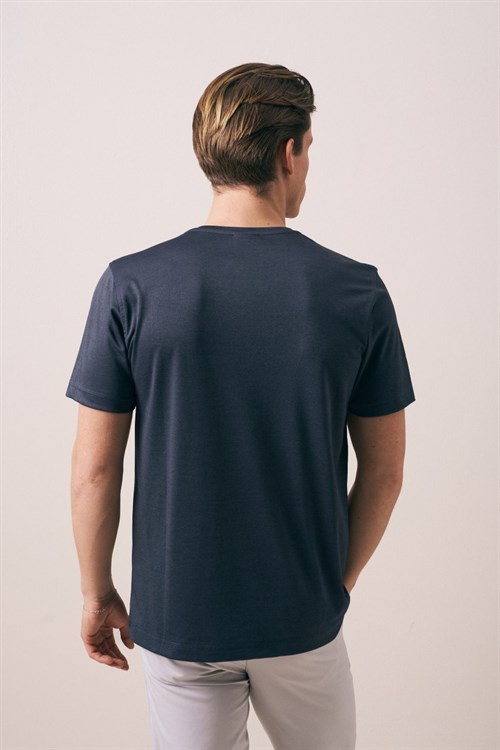 Wholesale Mens Indigo T-Shirt