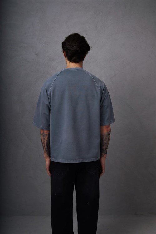 Wholesale Mens Indigo T-Shirt