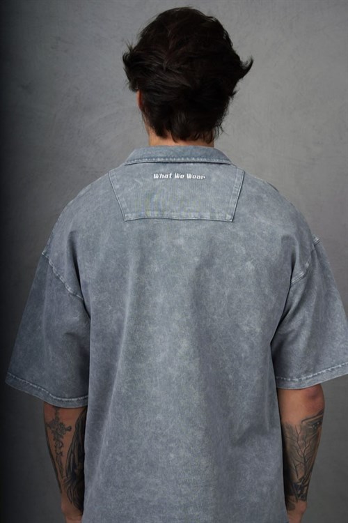Wholesale Mens Indigo T-Shirt