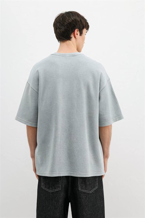 Wholesale Mens Indigo T-Shirt