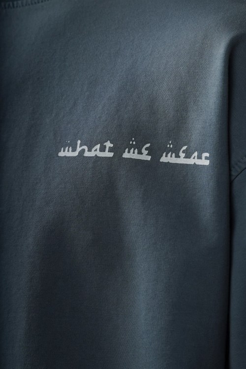 Wholesale Mens Indigo T-Shirt