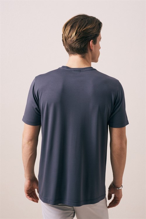 Wholesale Mens Indigo T-Shirt