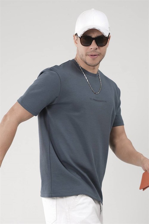 Wholesale Mens Indigo T-Shirt