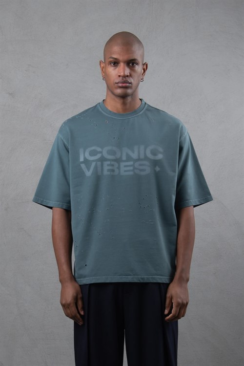 Wholesale Mens Indigo T-Shirt