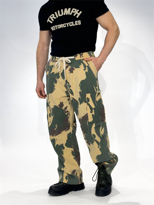 Wholesale Mens Khaki Baggy Camo Pants