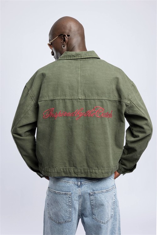 Wholesale Mens Khaki Jean Jackets