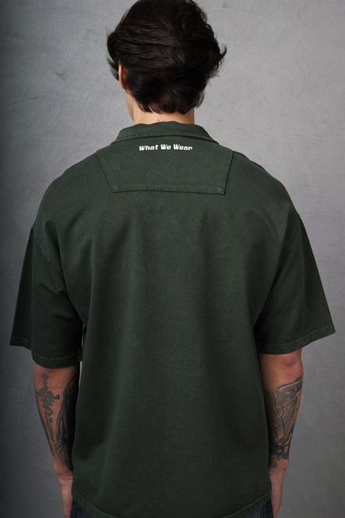 Wholesale Mens Khaki Polo T-Shirt