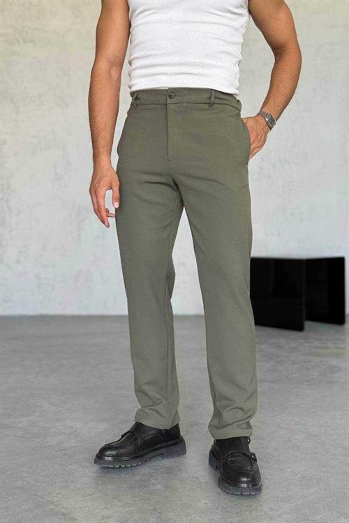 Wholesale Mens Khaki Regular Fit Pants