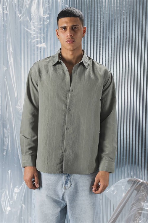 Wholesale Mens Khaki Shirt