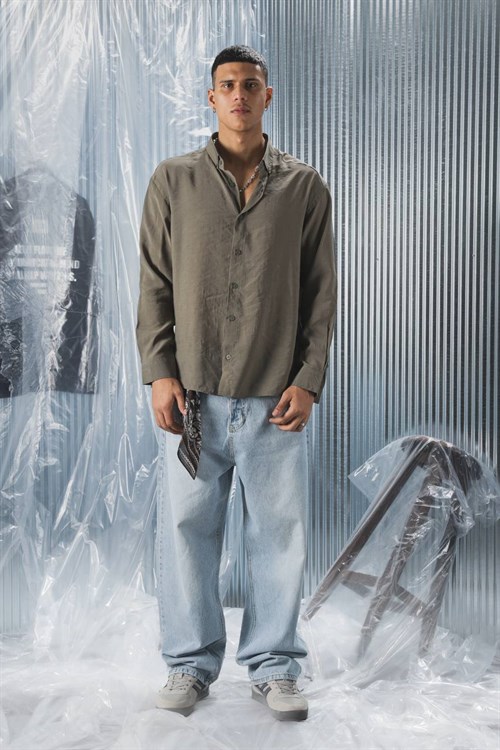 Wholesale Mens Khaki Shirt