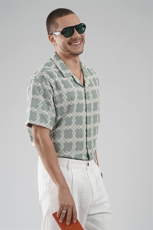 Wholesale Mens Khaki Shirt