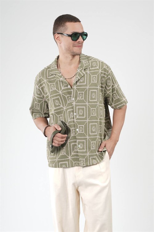 Wholesale Mens Khaki Shirt