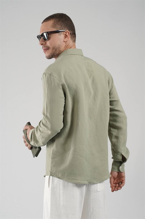 Wholesale Mens Khaki Shirt