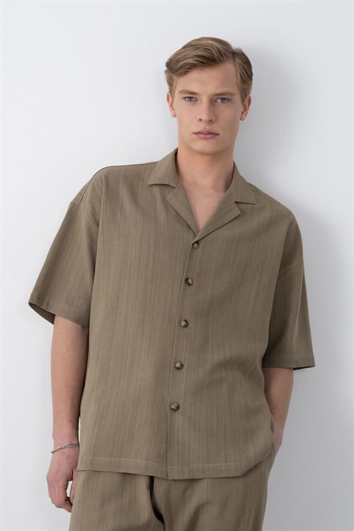 Wholesale Mens Khaki Shirt