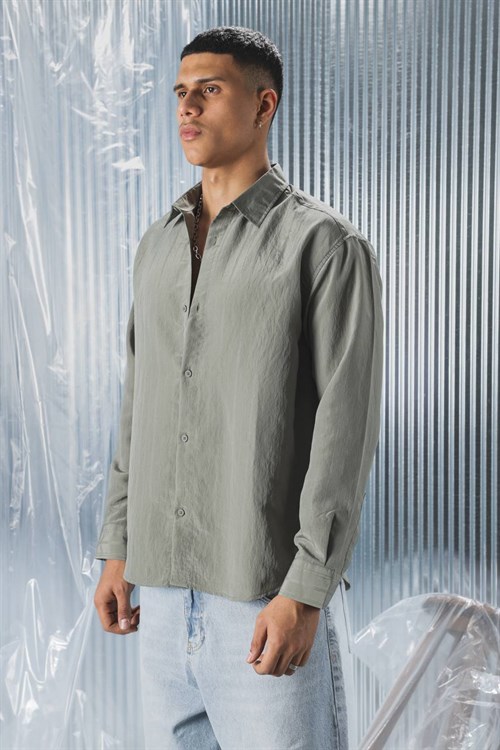 Wholesale Mens Khaki Shirt