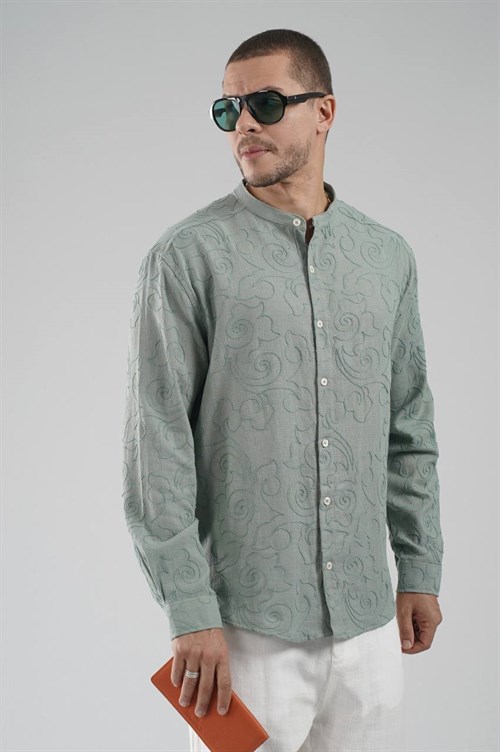 Wholesale Mens Khaki Shirt