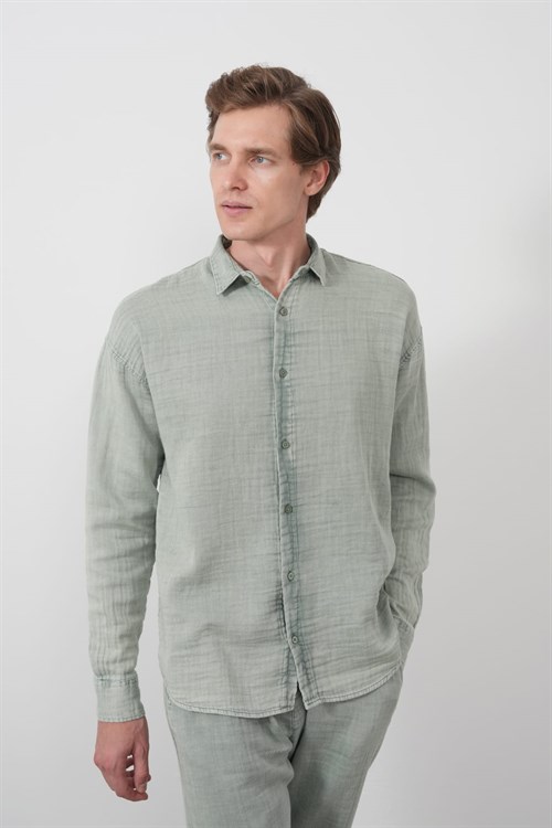 Wholesale Mens Mint Shirt