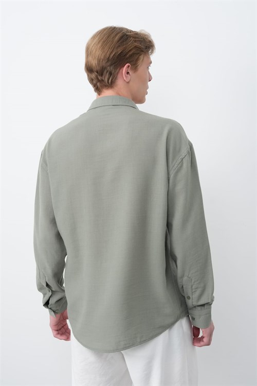 Wholesale Mens Khaki Shirt