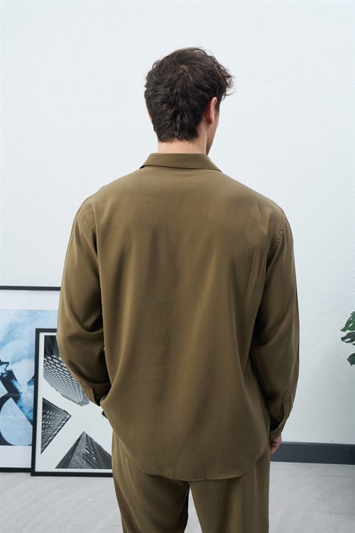 Wholesale Mens Khaki Shirt