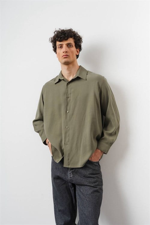 Wholesale Mens Khaki Shirt